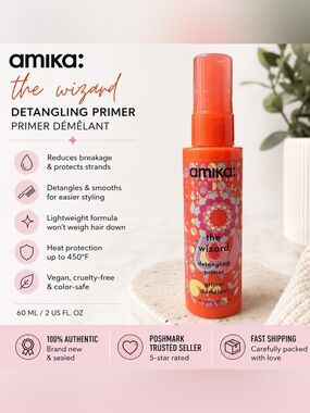 Amika The Wizard Detangling Primer